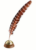 The Noble Collection NN7595 Harry Potter Hogwart's Writing Quill with Stand Multicolor Acrylic