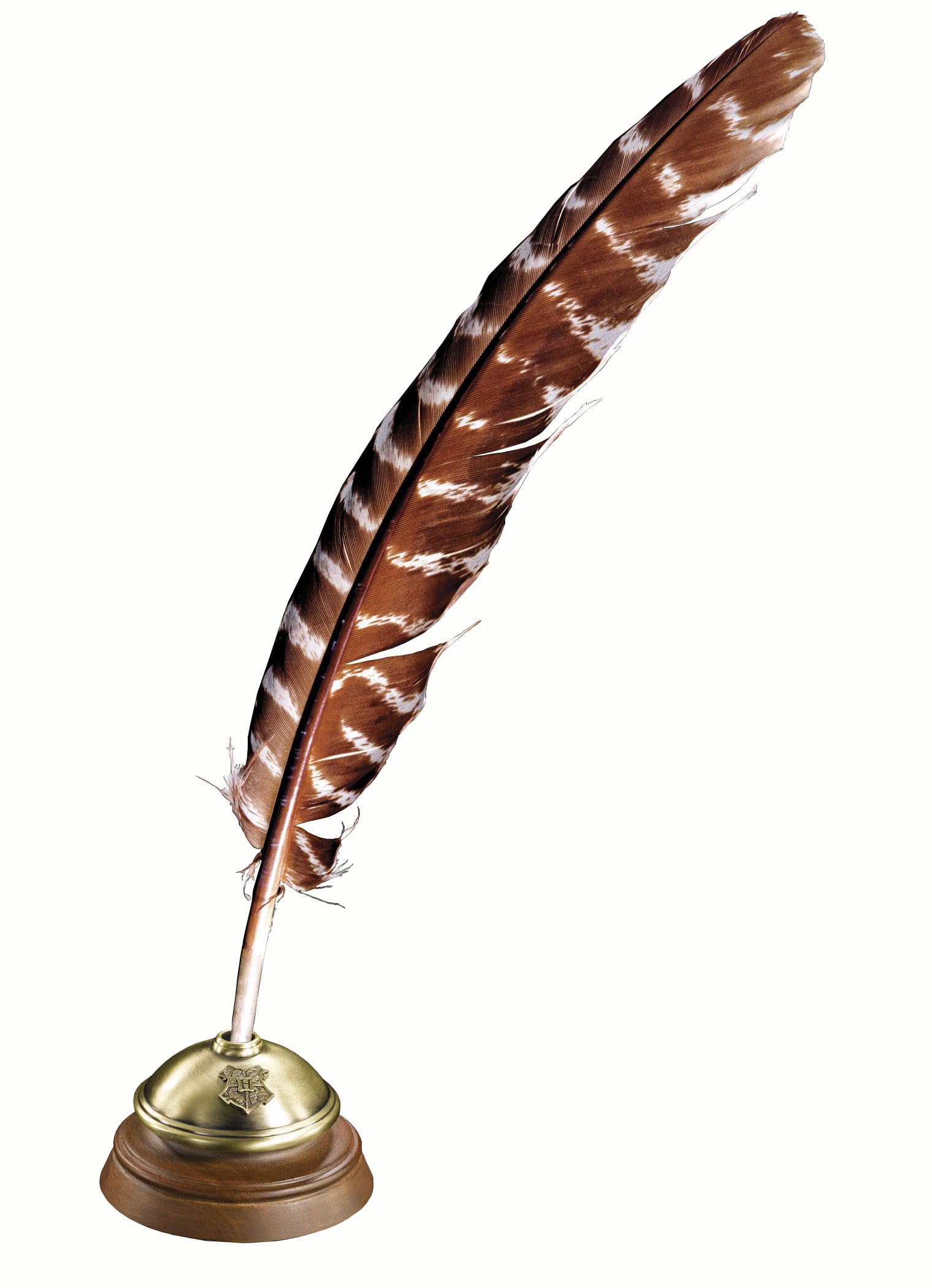 The Noble Collection NN7595 Harry Potter Hogwart's Writing Quill with Stand Multicolor Acrylic