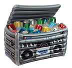 Beistle Inflatable Boom Box Coolers, 2 Pack, 16    X 24   , Each Holds Approx. 48 12 Oz. Cans - 80'S Party Decorations, Inflatab