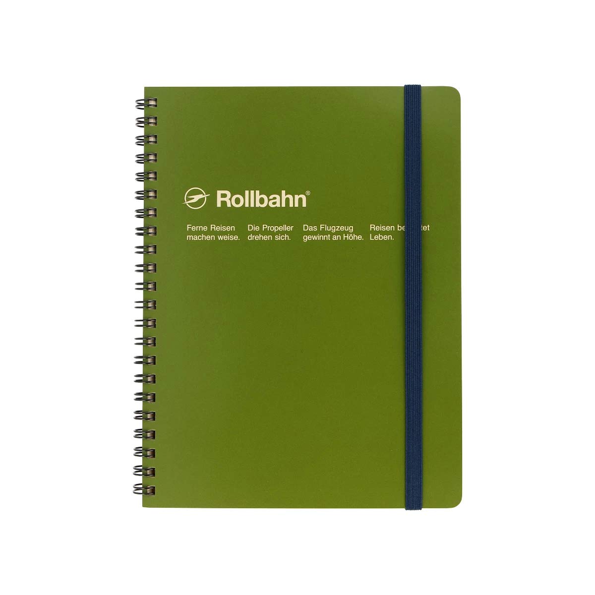 Delfonics Rollbahn Spiral Classic Notebooks(Olive)