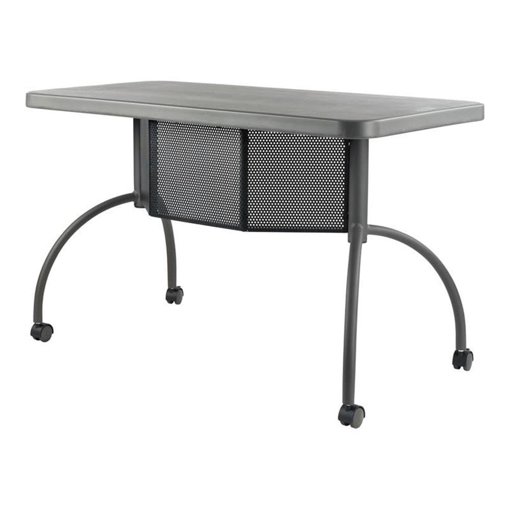 Oklahoma Sound Modern Plastic Teacher's WorkPod Desk - Thumbnail 2