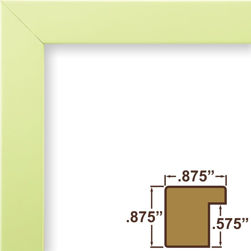 Craig Frames Confetti, Modern Light Green Picture Frame, 17 X 22 Inch