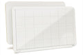Handheld Grid Whiteboard, 11' X 17' X 1/8' Double Sided Dry Erase Grid Lap Boards, No Ghosting, Made In The Usa