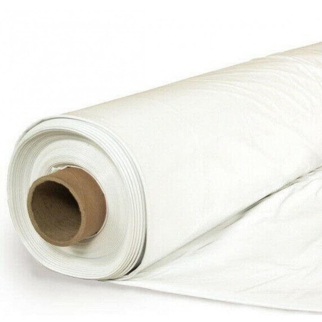 Farm Plastic Supply - White Greenhouse Plastic Sheeting - 6 Mil - (32' X 100') - 4 Year Uv Resistant Poly Greenhouse Film, 55% L