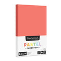 Salmon - Pastel Color Card Stock Paper Legal Size 8.5' X 14' Pack Of 50
