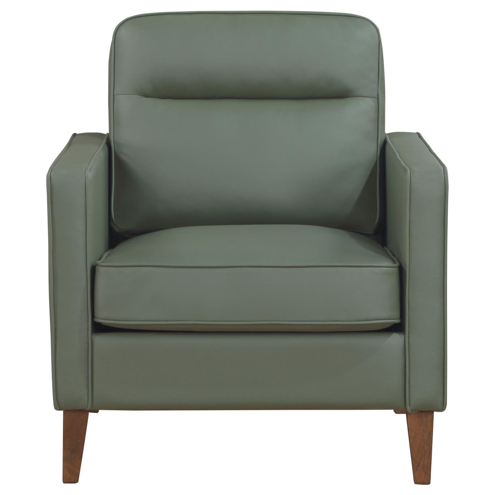 Coaster Jonah Upholstered Track Arm Accent Club Chair Green
