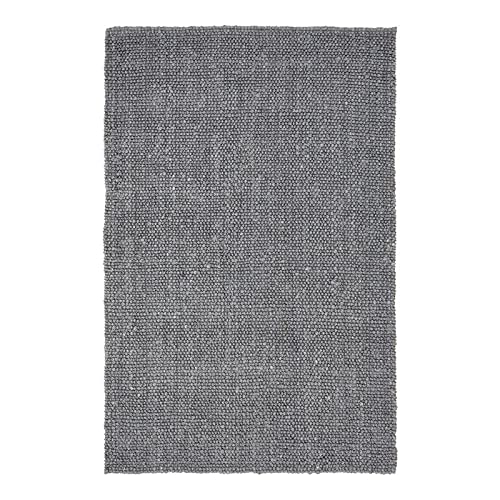 Kosas Home Anello 24 X 36 Jute Fabric & Seagrass Area Rug In Blue/Charcoal