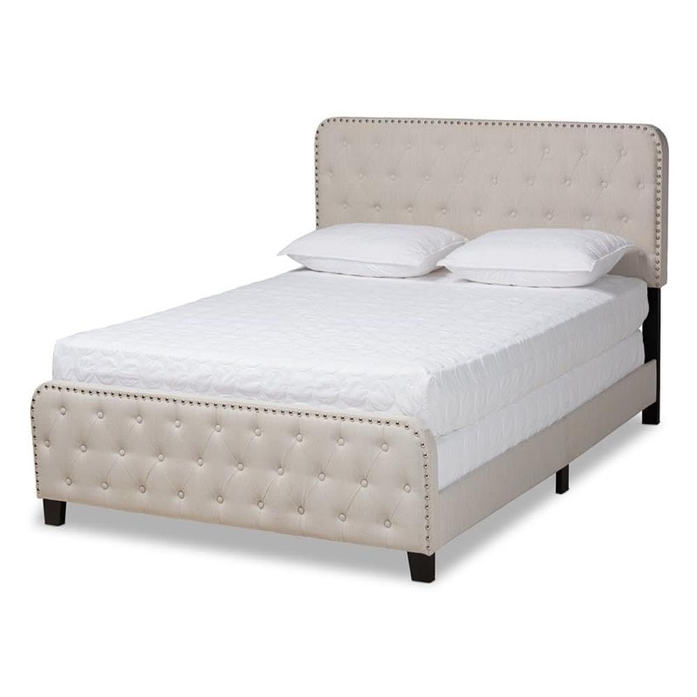 Baxton Studio Annalisa Panel Bed
