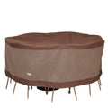 Duck Covers Classic Accessories Ultimate Waterproof Round Patio Table & Chair Set Cover, 60 Inch