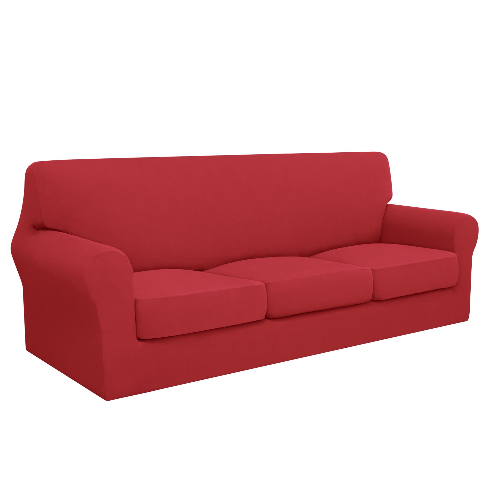 Easy-Going 100% Dual Waterproof Oversized Cover Stretch Soft Couch Cover For Dogs, Sofa Slipcover For 3 Separate Cushion Couch L