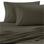 Mygiza Sheets,100% Giza Egyptian Cotton Sheets-Twin Size Giza Cotton Sheets Set To Fit Upto 15 Inches Deep Mattress (4 Pcs) Slate Grey