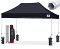 Abccanopy Commercial Pop Up Canopy Tent 10X15 Premium-Series, Black