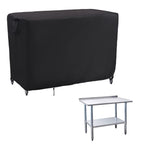 Kingling Outdoor Prep Table Cover, Waterproof Stainless Steel Table Cover Metal Table Cover Protection For Patio Kitchen Prep/Work Table - 72''L X 24''W X 35''H