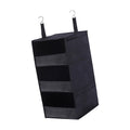Calandis Hanging Closet Organizer With 3 Large Pockets For Sundries Plush Toy Clothes Black | Closet Organizers | Home Organizat