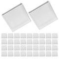 LABRIMP 120pcs Pants Hanger Clips Covers  Silicone Non Slip Clamp Sleeve Non Skid Protector Cap for Legging Organizer Clips Clo