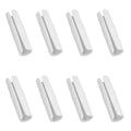 Toosunny 8 Pieces Sheet Holders,Bed Sheet Grippers Keeps The Bed Sheet In Place (White)