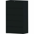 Llr43517 - Lorell Receding Lateral File With Roll Out Shelves - 5-Drawer