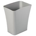 CLOROX Textura Slim Trash Can - 3.1 Gallon Small Waste Basket for Narrow Spaces - Skinny Plastic Garbage Bin for Bathroom, Bedro