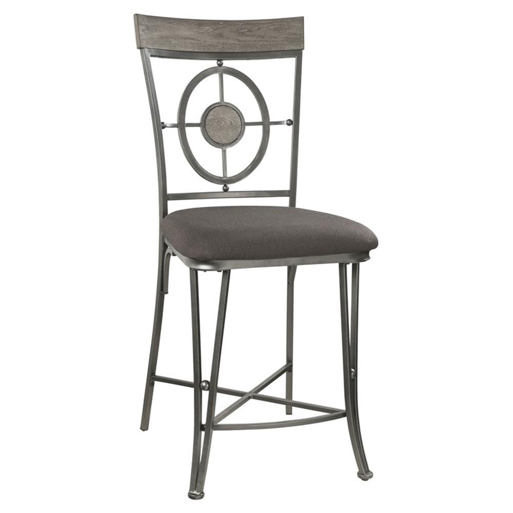 Acme Landis Metal V-Leg Counter Height Chair