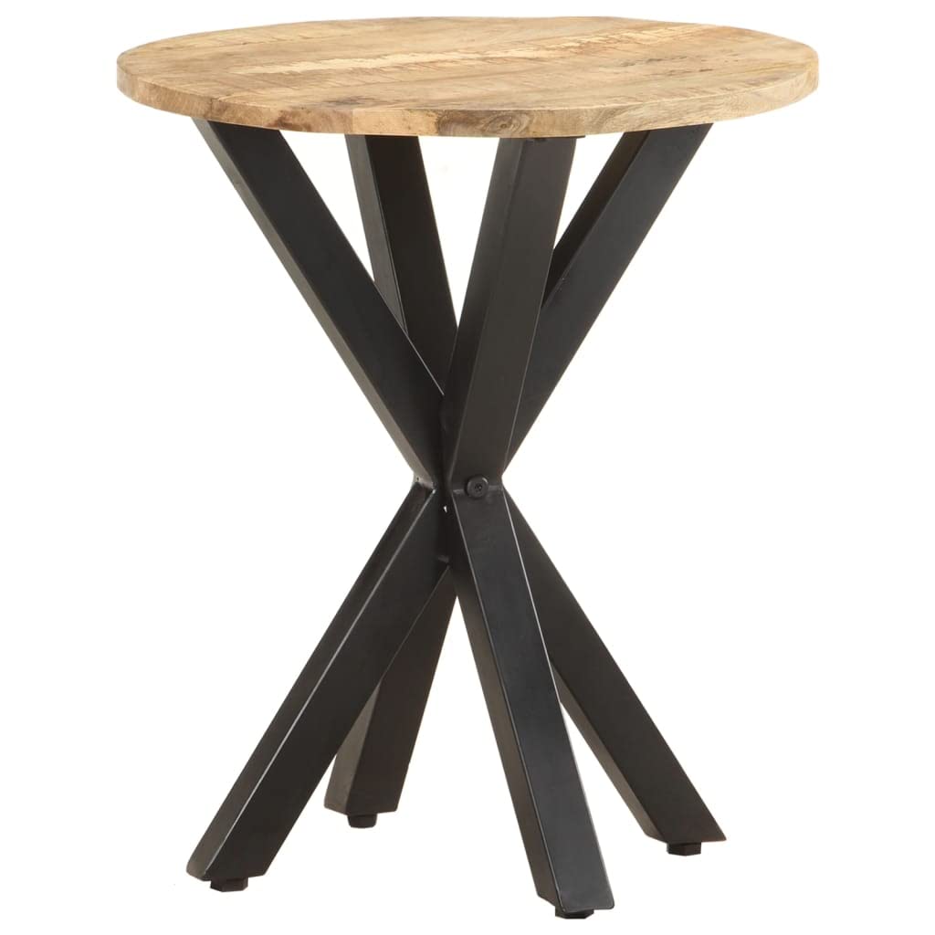 vidaXL Side Table Side Small End Accent Table Living Room Bedroom Balcony Office Modern Side Bedside Table Home Decor Solid Wood