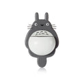 AUGEN Plastic Toothbrush Holder Toiletries Toothpaste Holder Bathroom Sets Suction Hooks Tooth Brush Container (Grey, 01)
