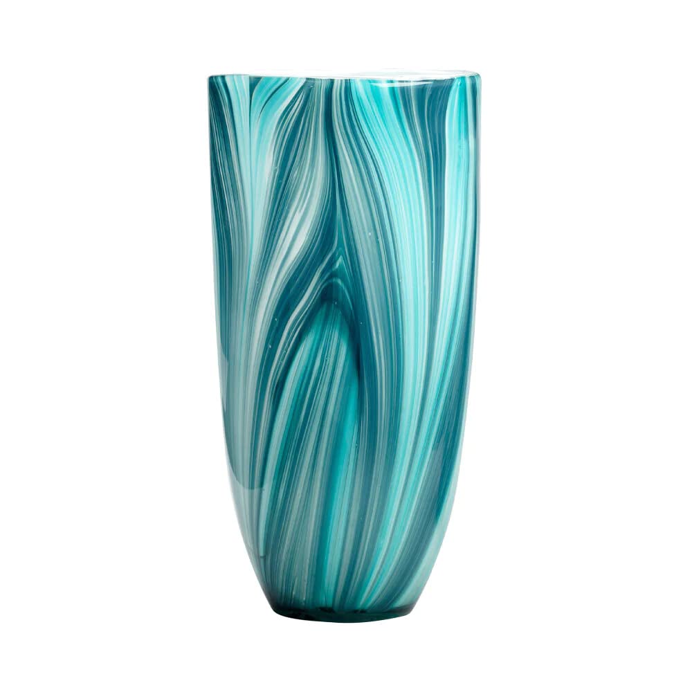 Cyan Design Turin Vase, 05182, 6 Diameter  12 Height, Large , Blue