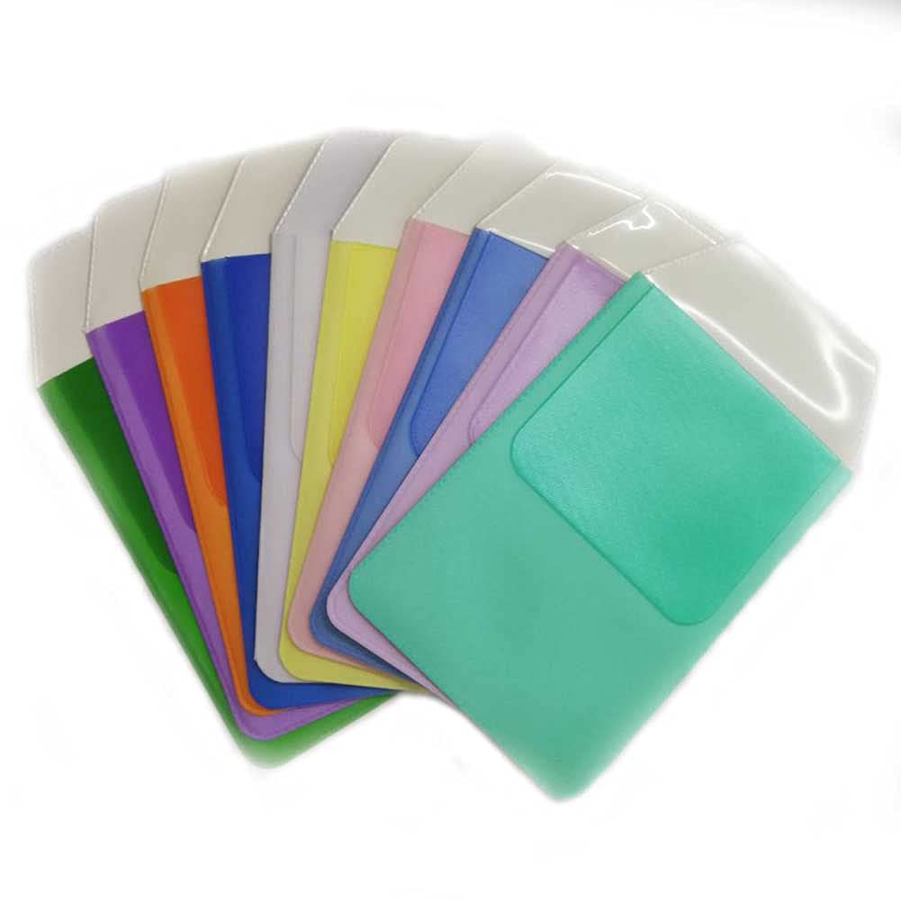Teensery 10 Pcs Shirt Pocket Protector Pvc Pen Pouch Pen Leak-Proof Pocket Protector For School Hospital Office Supplies (Assort
