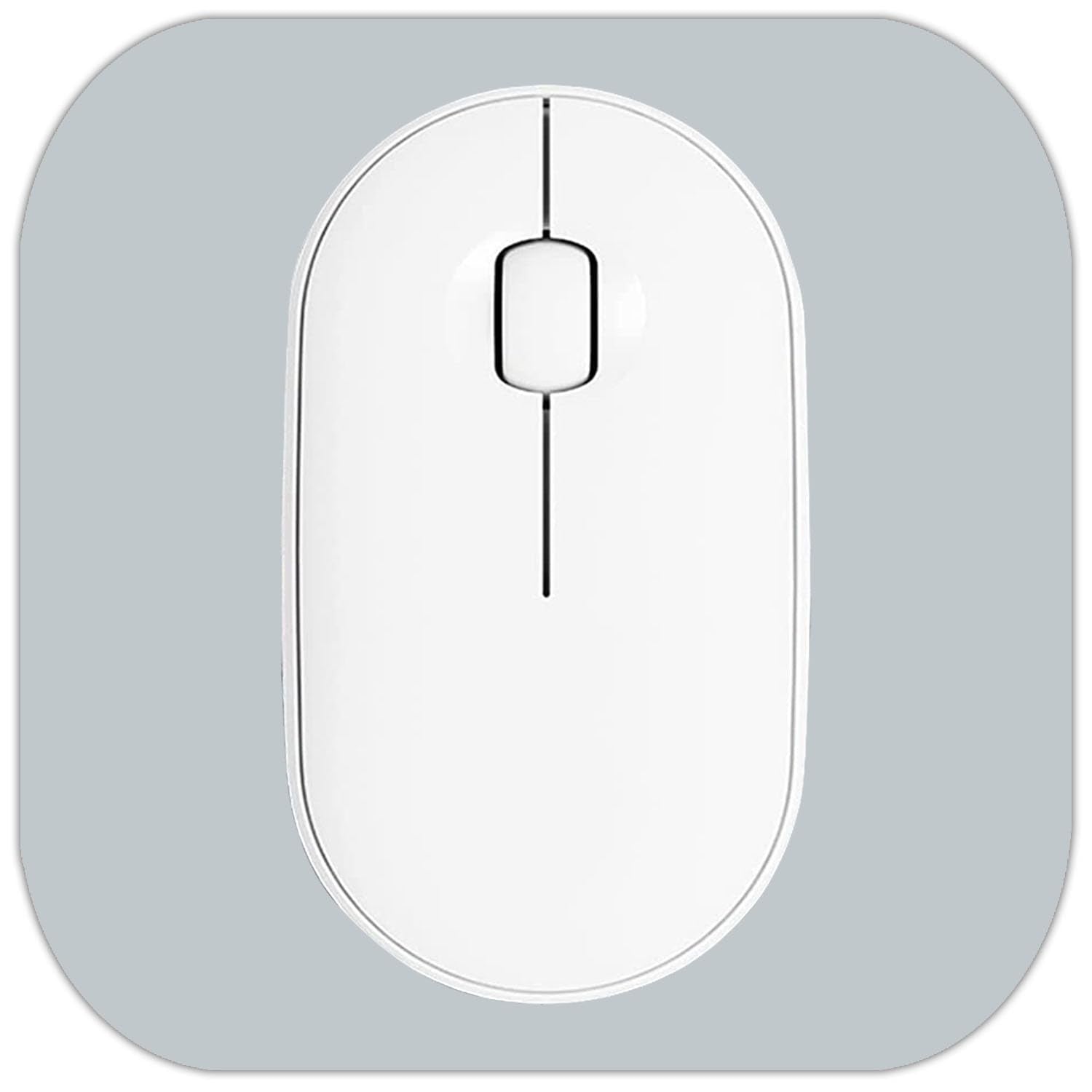 Mini Mouse Pad, 6X6 Inches, Waterproof Non-Slip Rubber Base, For Laptop, Keyboard Tray, Wireless Mouse, Home, Office, Travel (Gr