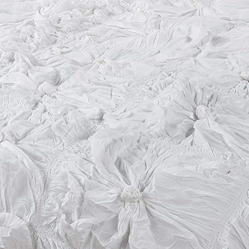 Rizzy Home | BT1081 | Polyester Quilt | 68&quot;x86&quot; Light Blue Solid