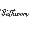Iron Farmhouse Metal Sign Wall Art Farmhouse Door Sign Letter Door Sign Rustic Letter Sign Vintage Room Wall Sign with Black Let