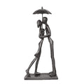 DreamsEden Affectionate Couple Art Iron Sculpture, Passionate Love Statue Romantic Metal Ornament Figurine Home & Office Decorat