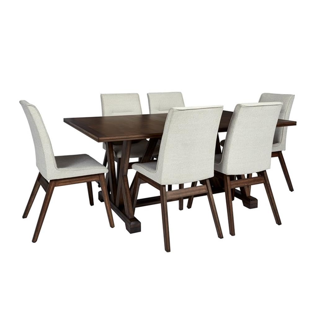 Progressive Furniture Mimosa Wood Dining Table in Walnut Brown