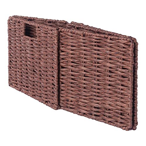Foldable Beige Fabric Baskets - Set of 4 | Versatile Storage Solution for Home Organization | (94211-VV)