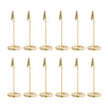 Artliving 12Pcs Place Card Holder Memo Holder Clip Photo Holder Table Number Holder Sliver