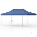 Tangkula 10X20 Ft Pop Up Canopy, Instant Setup Canopy Tent With 12 Stakes & 6 Ropes, Upf 50+ Portable Outdoor Canopy With Carryi