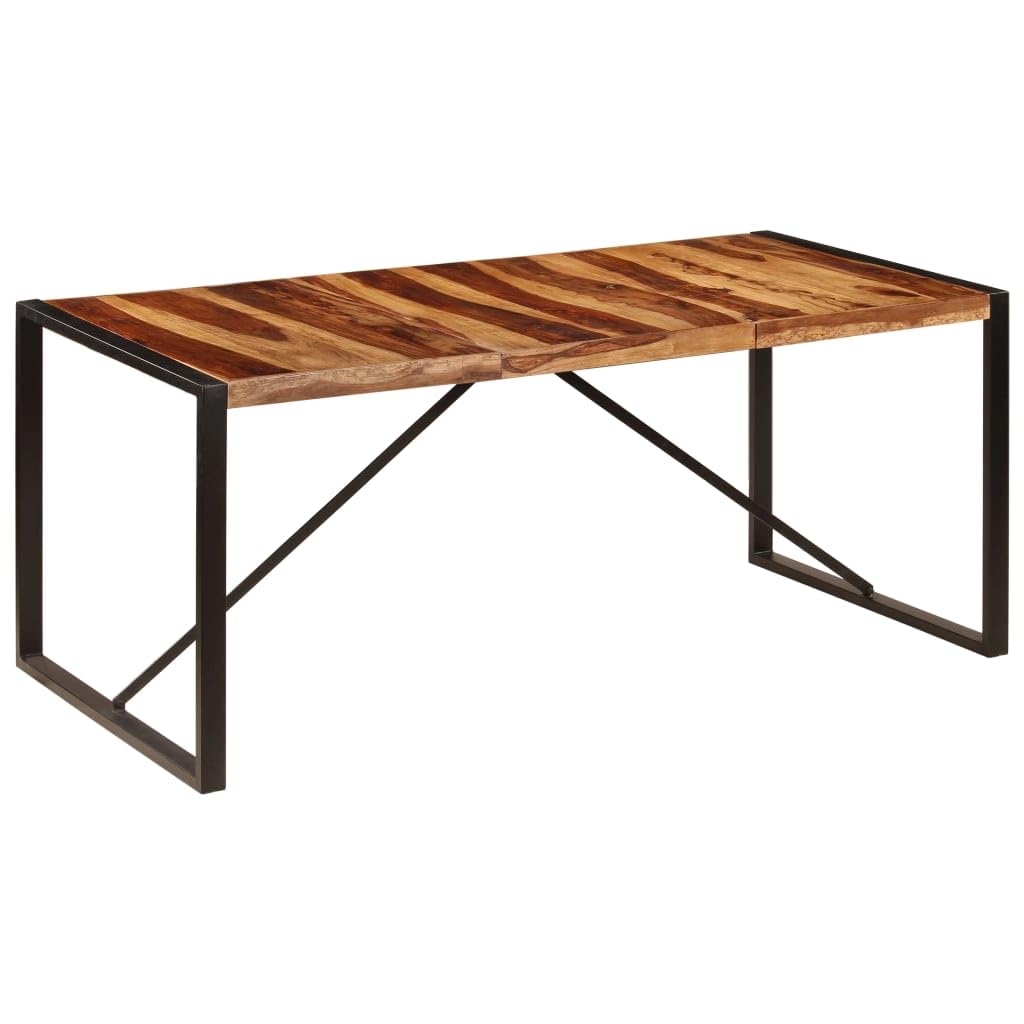 vidaXL Dining Table 70.9&quot;x35.4&quot;x29.5&quot; Solid Sheesham Wood