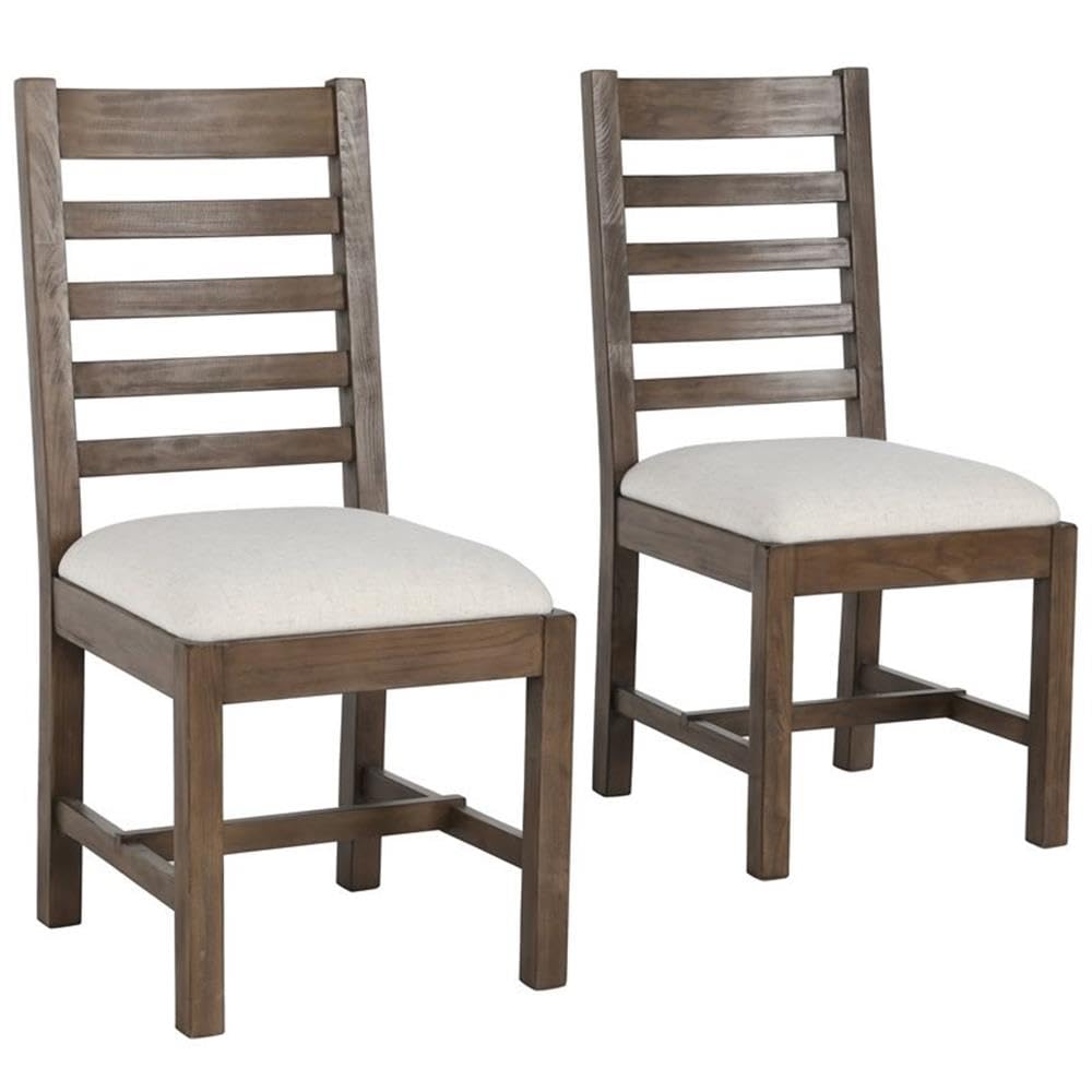 Kosas Home Quincy 19&Quot; Solid Pine Wood Dining Chair In Brown (Set Of 2)