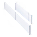 YouCopia ReStickable Drawer Dividers Adjustable Kitchen Organizers for Utensil and Tool Storage, Expands 13'' to 24'', Deep Heig