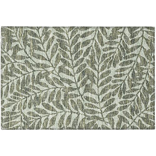 Sedona Sn5 Green Coastal Rug Rectangle 3' X 5'