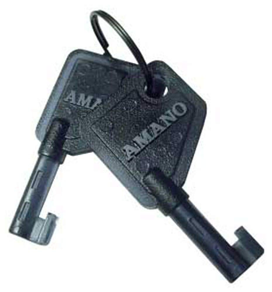 Amano Plastic Key (Set Of 2) For The Pix 10/15/25/28/55/75/95 And Tcx 35/45/85/88/90