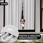 Deconovo Blackout Curtains For Bedroom–Thermal Insulated, Noise-Reducing, Energy-Efficient Drapes For Privacy & Soundproofing–Ideal For Parents, Seniors–42W X 45L Inch, Greyish White, 2 Panels