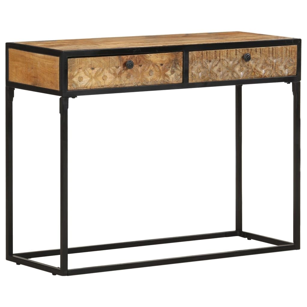vidaXL Industrial Style Rectangular Console Table - Thumbnail 3