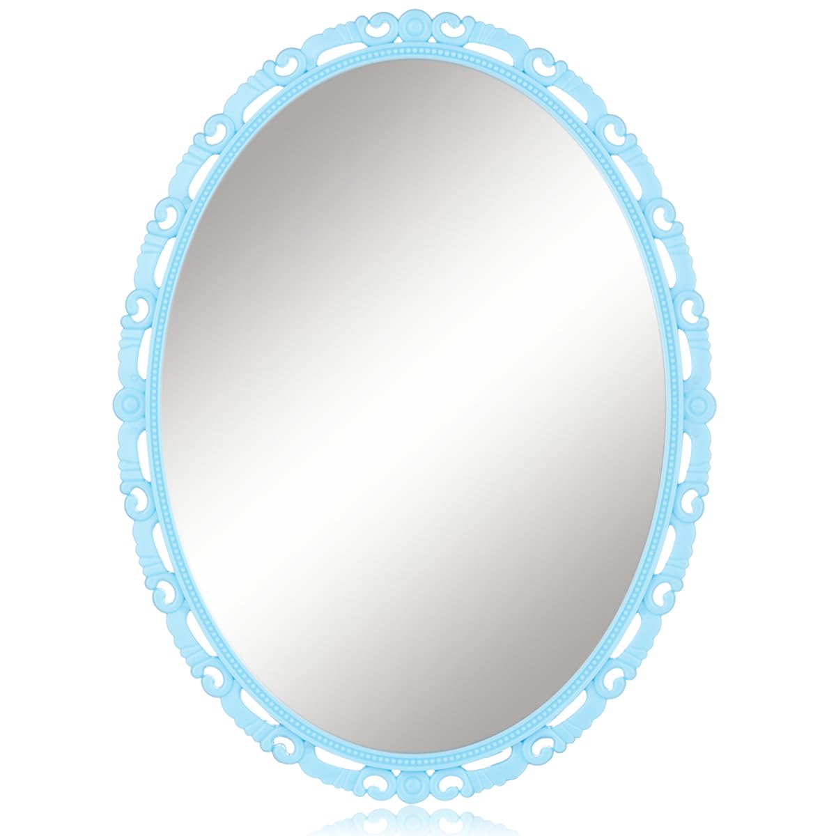 ARTLYMERS Magnetic Locker Mirror, Real Glass Small Mirrors for Locker with Magnetic Backing, for School Locker, Bathroom, Househ