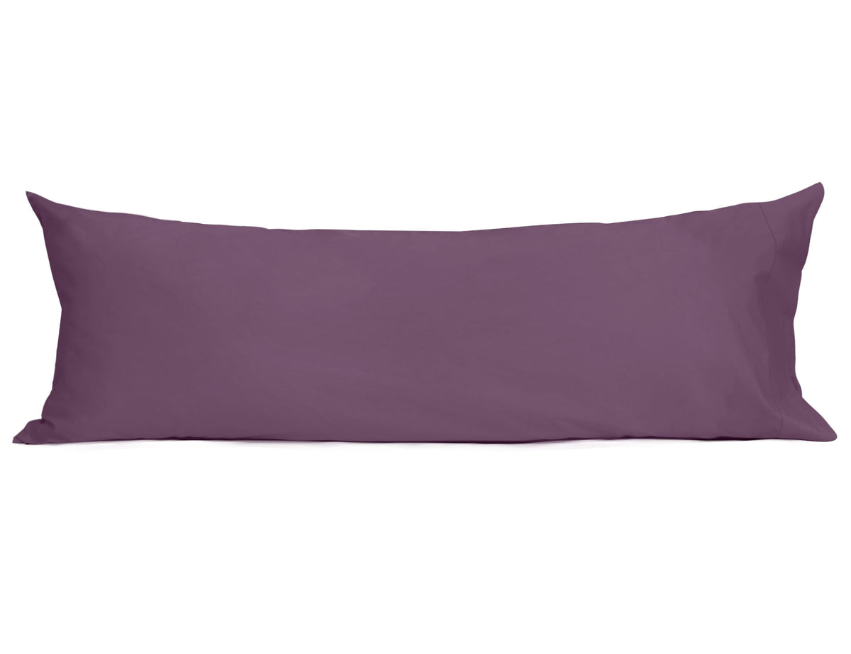 Sunflower Body Pillowcase 100% Cotton Long Pillow Cover/Case Envelope Closure 1 Pack, 21  54 Inches Dark Purple, Soft And Breath