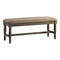 Carefree Home Furnishings Balboa Park Bench, Roasted Oak