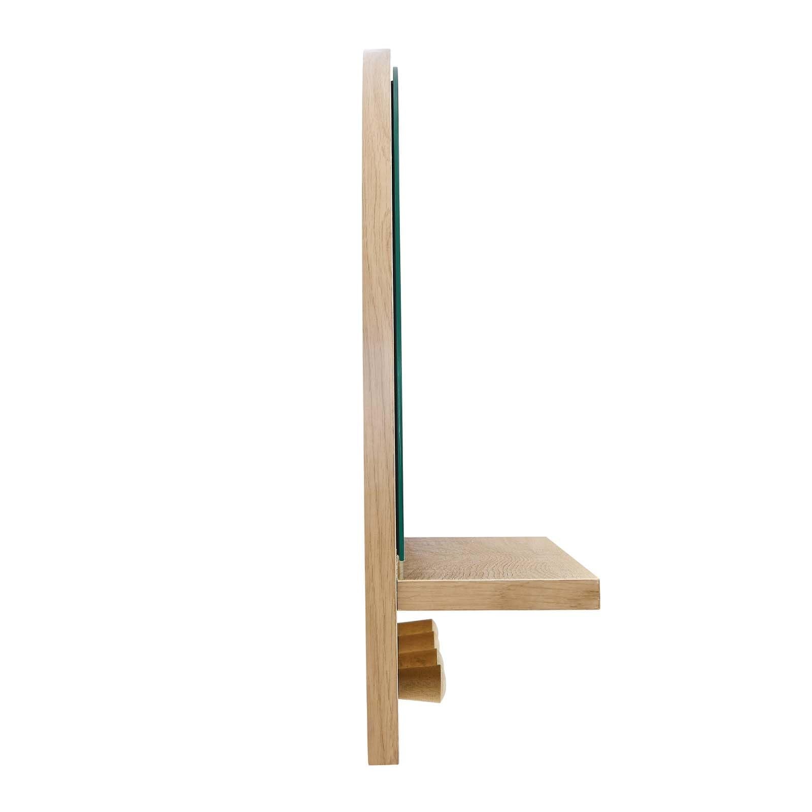 Modway EEI-6350-OAK Moonbeam Arched Mirror, Oak