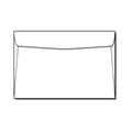Thick 28Lb White 6' X 9' Envelopes - 25 Envelopes Pack - Gummed Booklet Flap - 6X9 Inch - For Professional, Business, School,