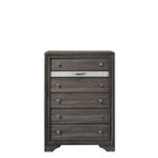 Acme Naima Wood Chest in Gray