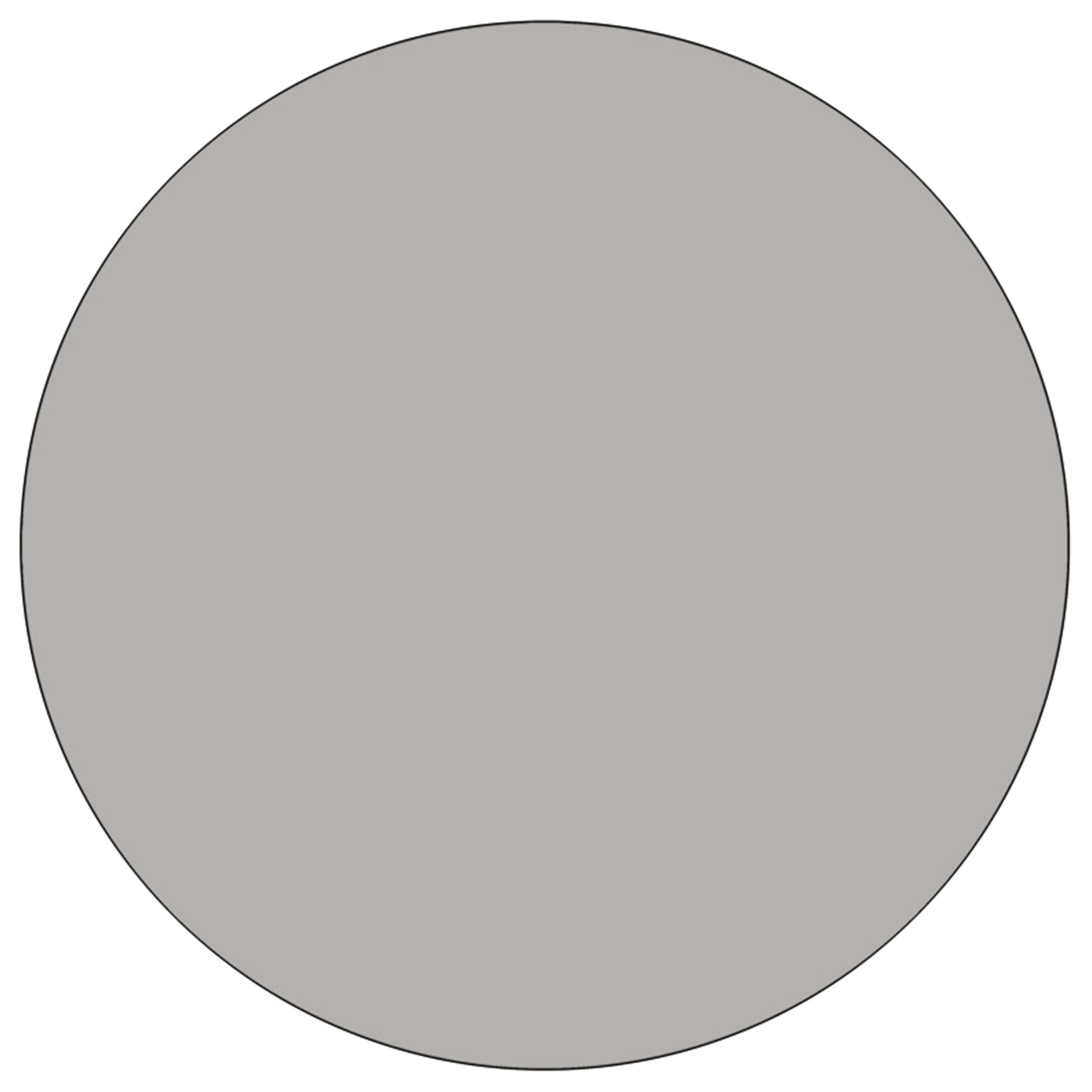 Flash Furniture 48 Rnd Grey Activity Table, 26' X 48' Round, Gray