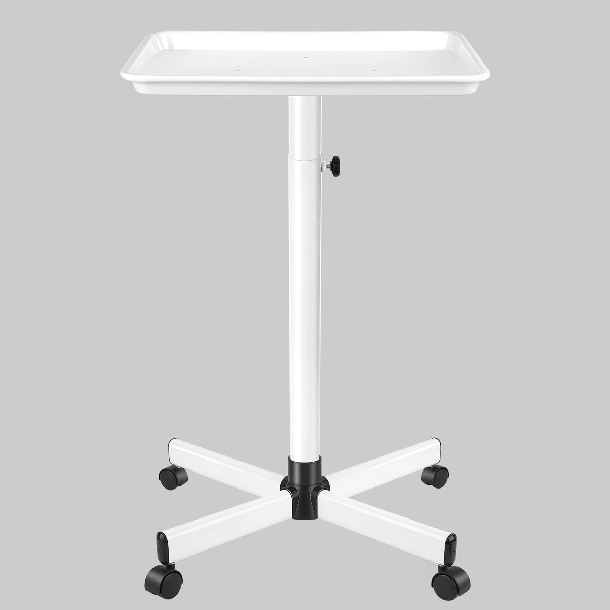 Salon Tray, White Salon Tray, Salon Tray Adjustable, Salon Tray Cart, Salon Tray on Wheels, Salon Service Tray Suitable Use As M